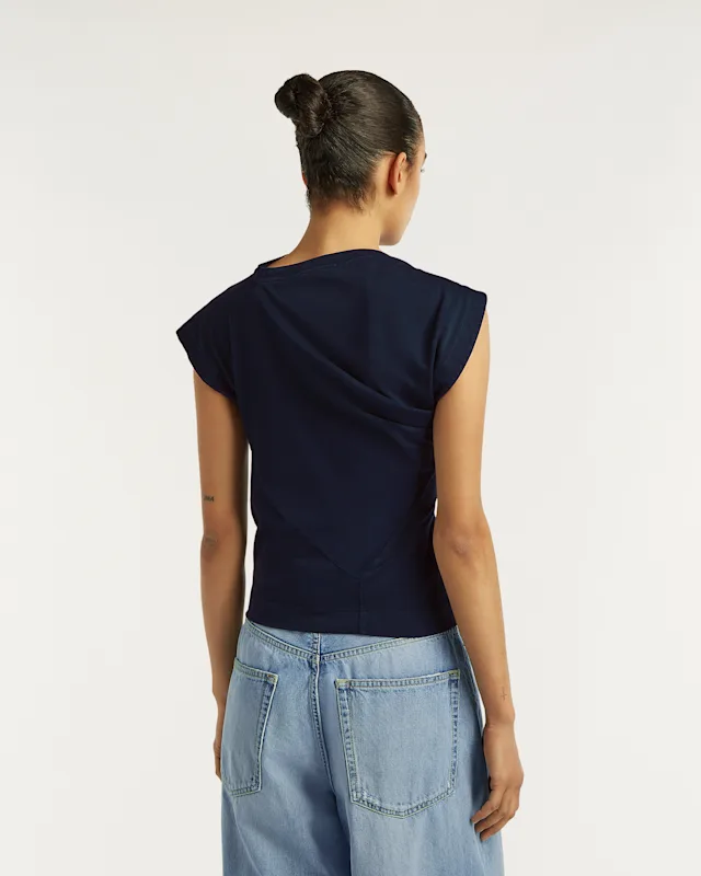 Denham KASUMI TEE Soft Heavy Jersey - Slim Fit