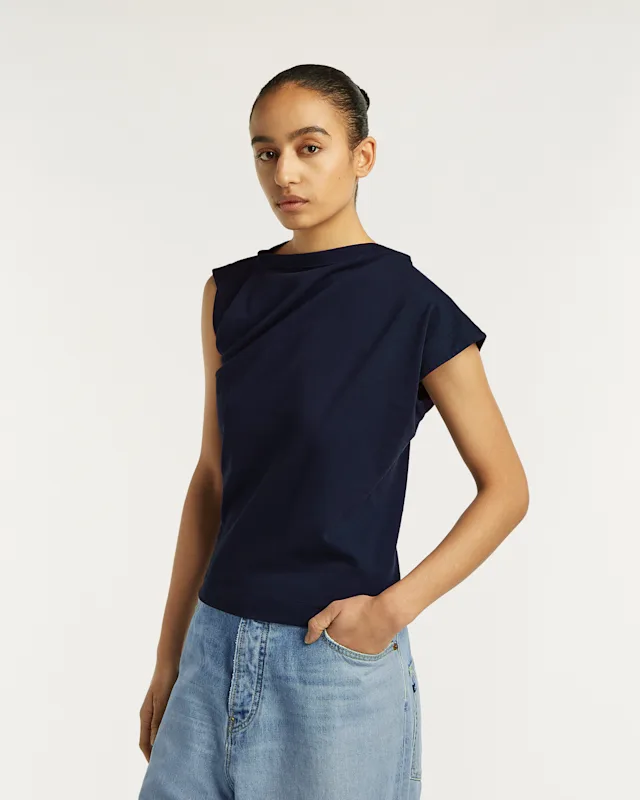 Denham KASUMI TEE Soft Heavy Jersey - Slim Fit