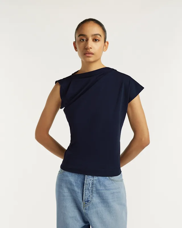 denham KASUMI TEE Soft Heavy Jersey - Slim Fit