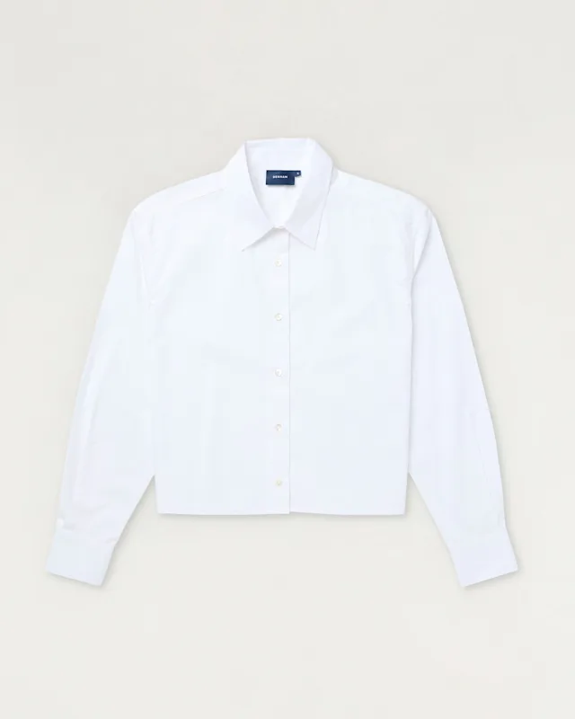 Denham KIRI SHIRT Cropped Poplin - Cropped Fit