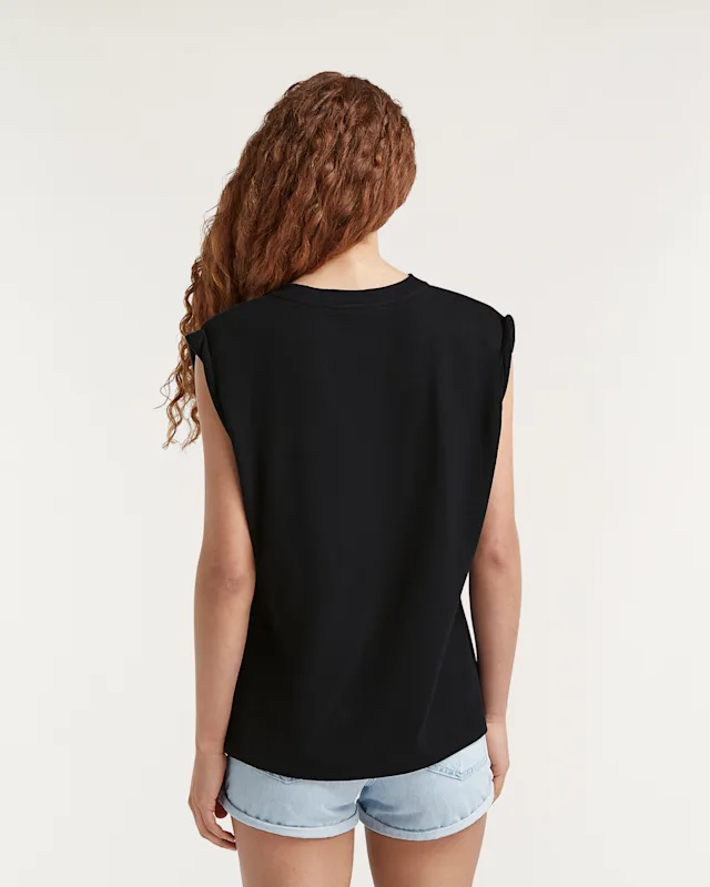 Denham KURA MUSCLE TANK Cotton Linen - Regular Fit