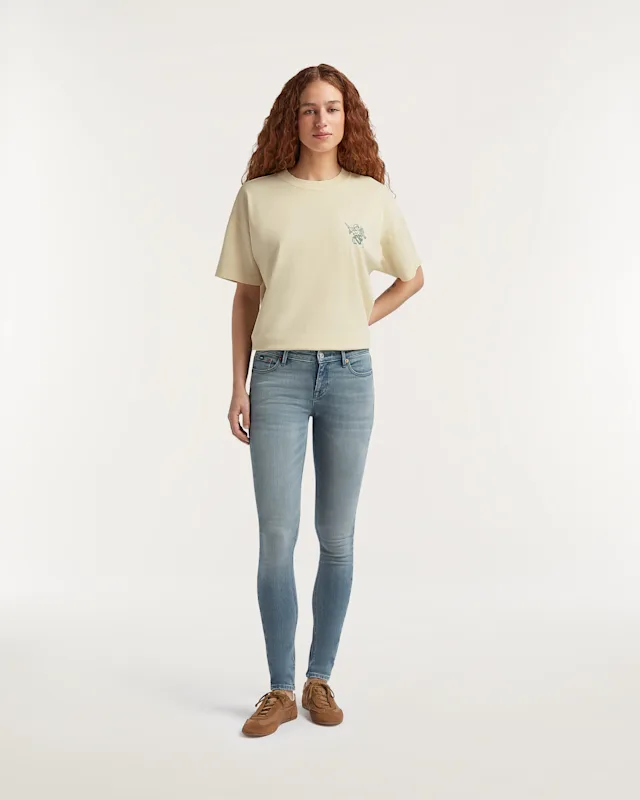 denham KYO Free Move Special Light Cast - Skinny Fit