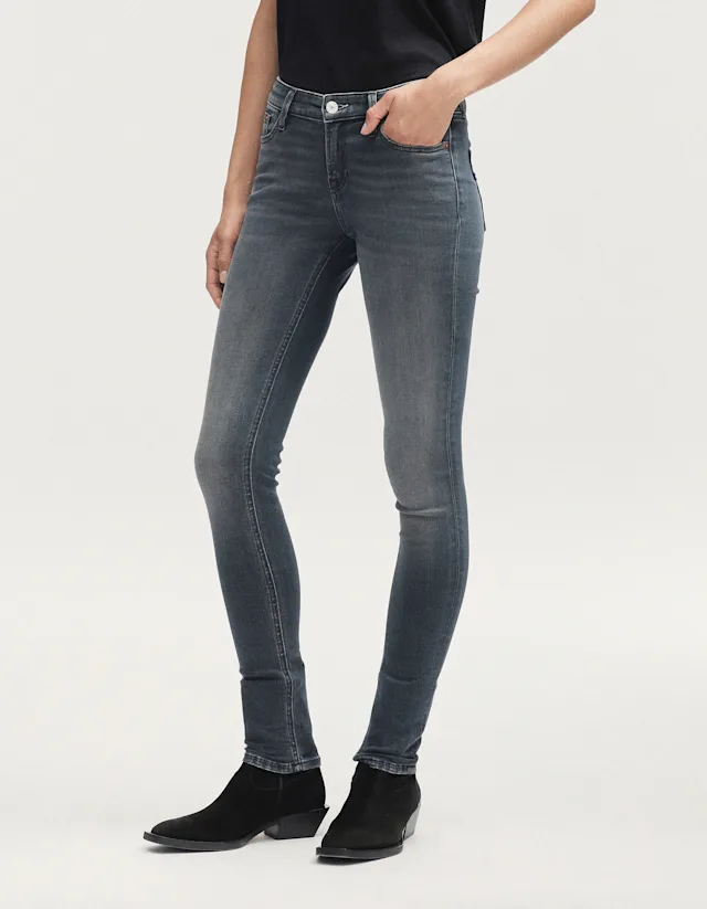 Denham KYO Galaxy Blue Grey - Skinny Fit