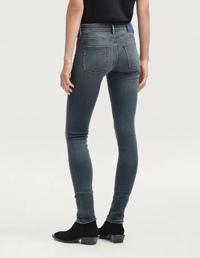 Denham KYO Galaxy Blue Grey - Skinny Fit