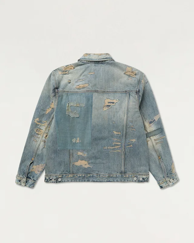 Denham LONDON JACKET S2 Extreme Repair - Boxy Fit