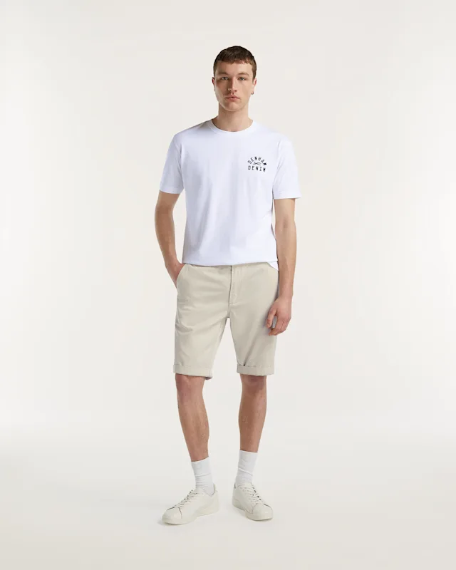 denham LUCA SHORT Cotton Tencel - Straight Fit