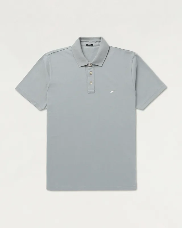 denham LUPO POLO Stretch Cotton Piqué - Slim Fit