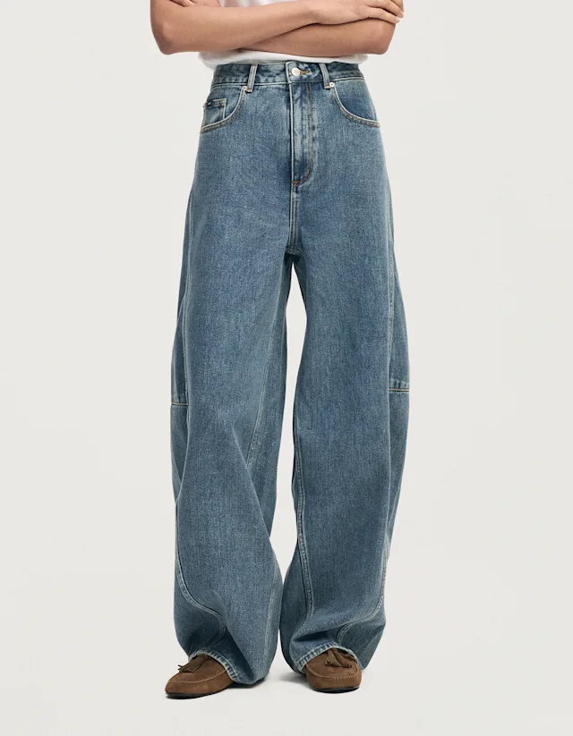 Denham MAKI Light Stonewash - Loose Fit