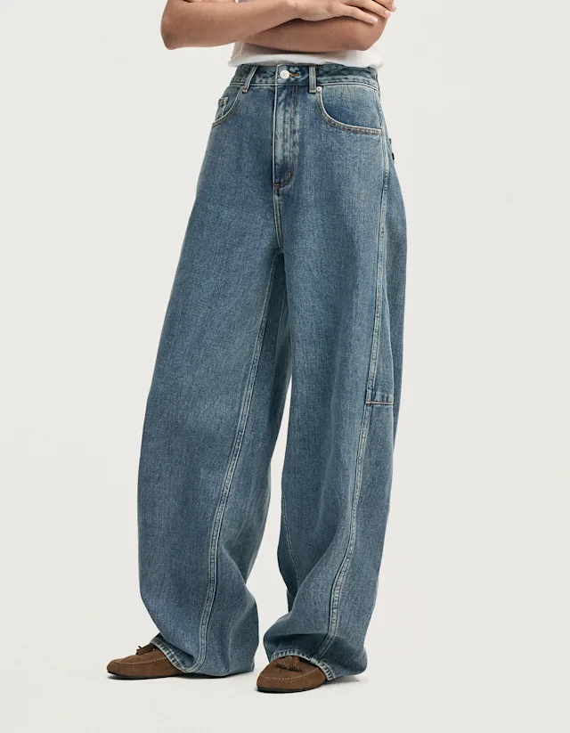 Denham MAKI Light Stonewash - Loose Fit