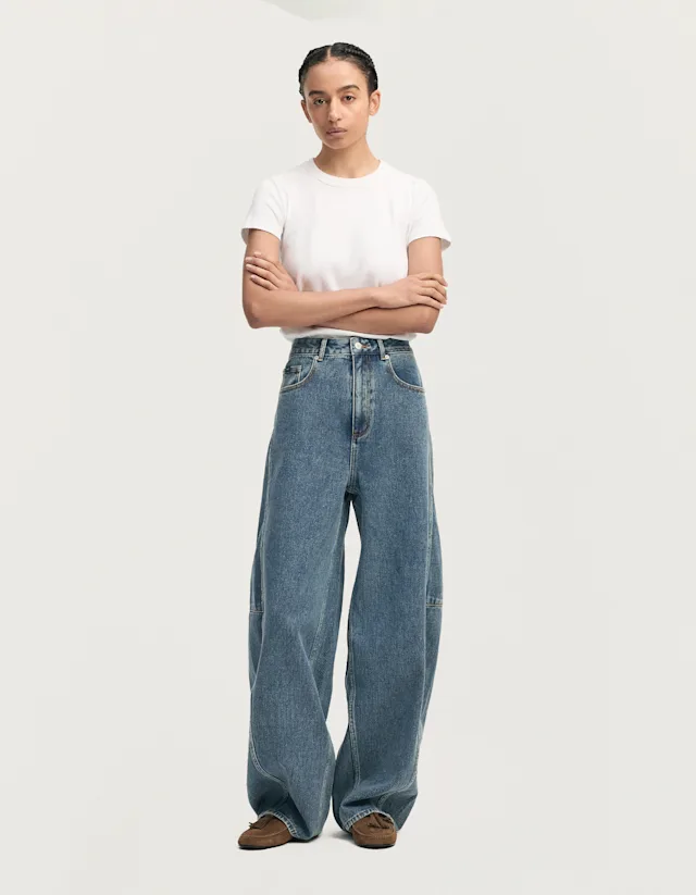 denham MAKI Light Stonewash - Loose Fit