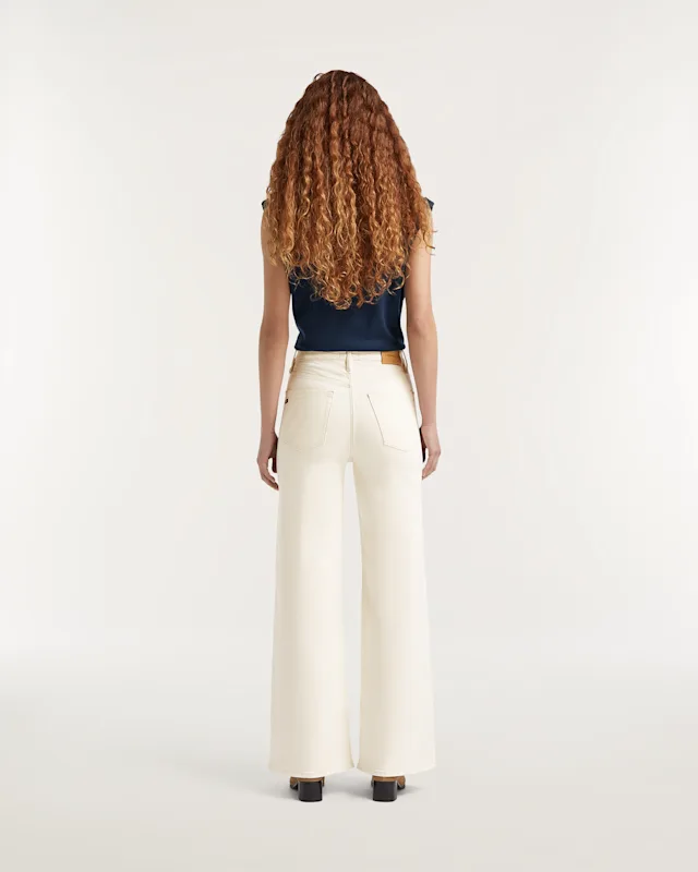 Denham MIKU Ecru Denim - Wide Fit