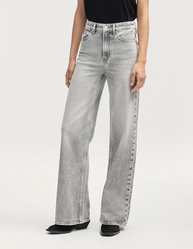 Denham MIKU Sonic Snow Grey - Wide Fit