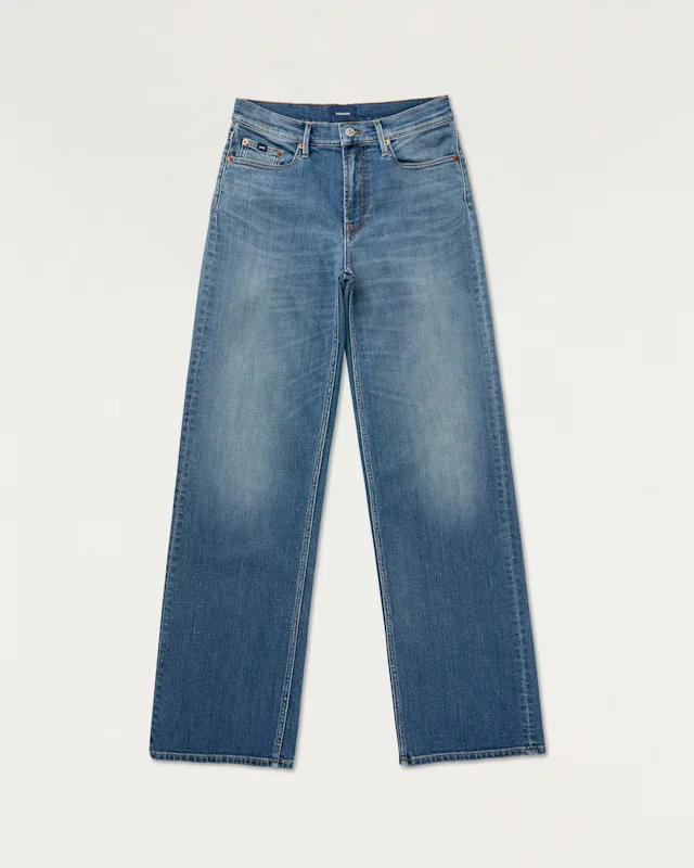 Denham MIO Classic Medium Wash - Straight Fit