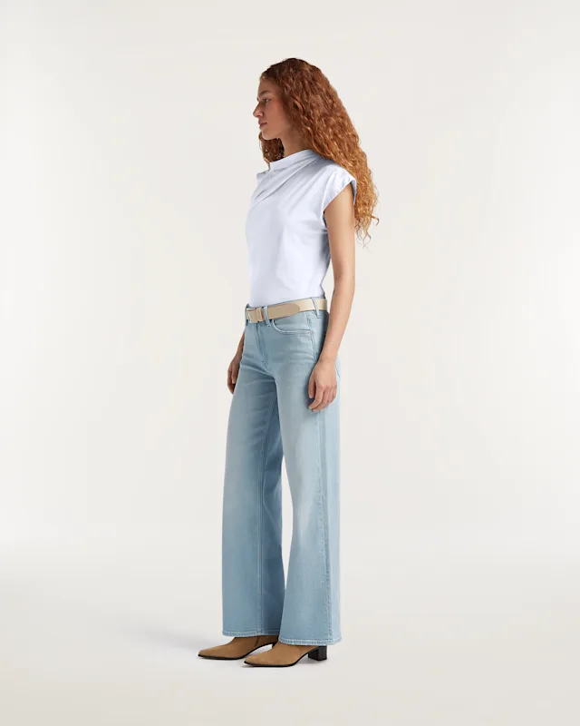 Denham MIO Super Comfort Fresh Blue - Straight Fit