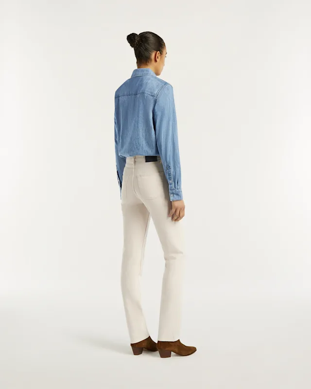 Denham MIZUKI Ecru Denim - Straight Fit