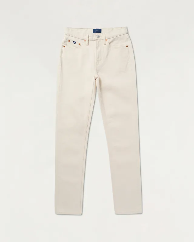 Denham MIZUKI Ecru Denim - Straight Fit