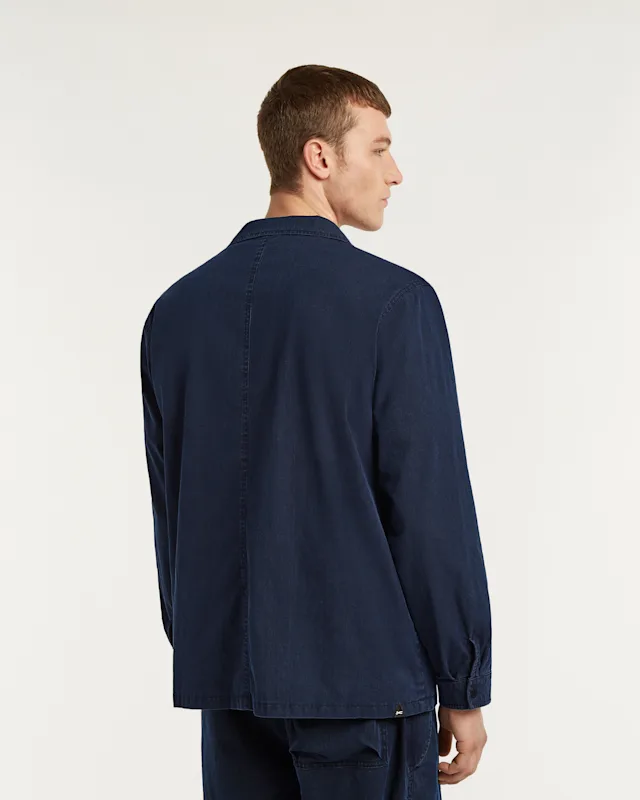 Denham MUNDO JACKET Kinetic Denim - Wide Fit
