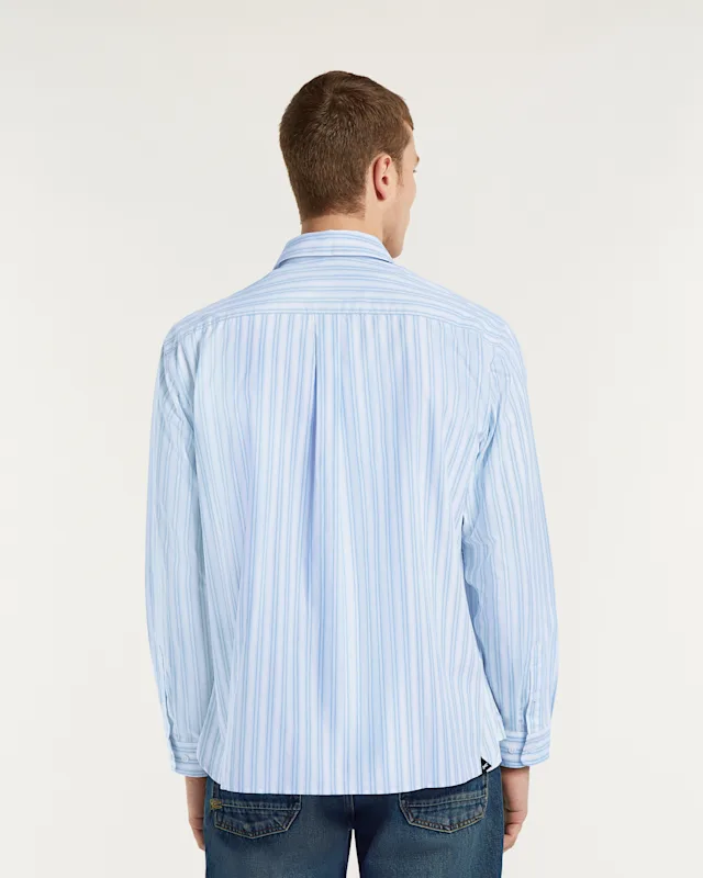 Denham NOAH SHIRT Cotton Stripe - Classic Fit