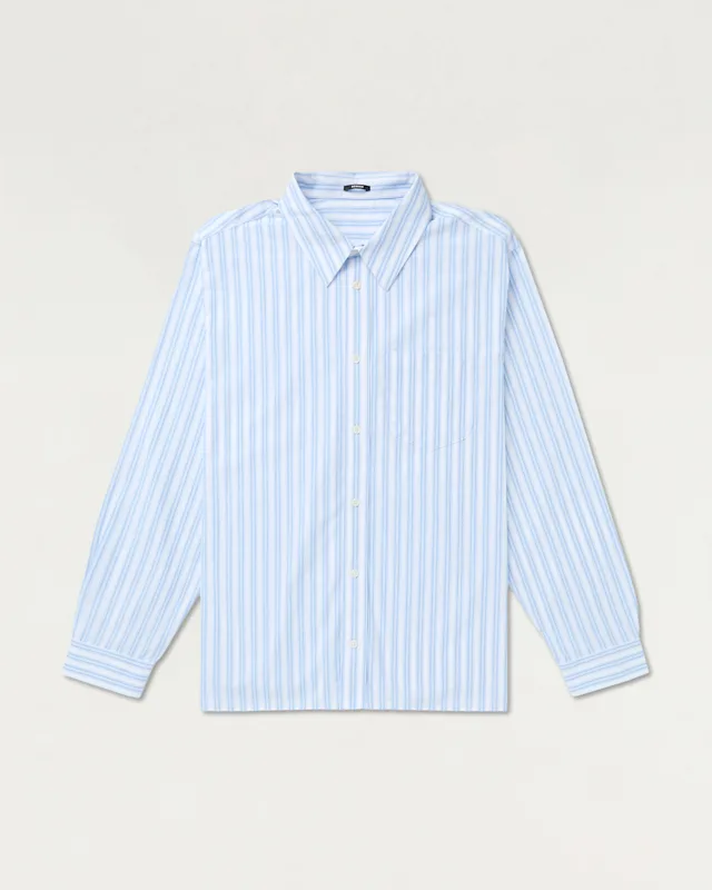 Denham NOAH SHIRT Cotton Stripe - Classic Fit