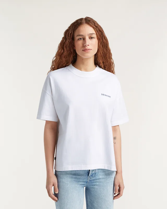 Denham OSAKA AMALFI TEE Heavy Core Jersey - Boxy Fit
