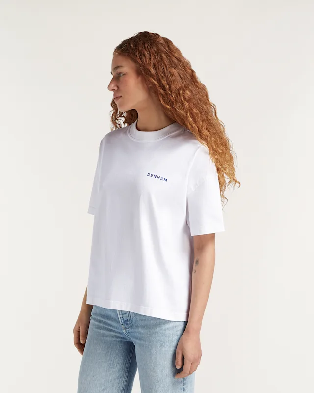 Denham OSAKA AMALFI TEE Heavy Core Jersey - Boxy Fit