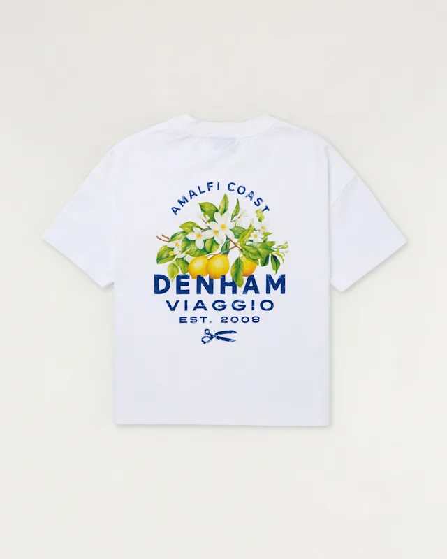 Denham OSAKA AMALFI TEE Heavy Core Jersey - Boxy Fit