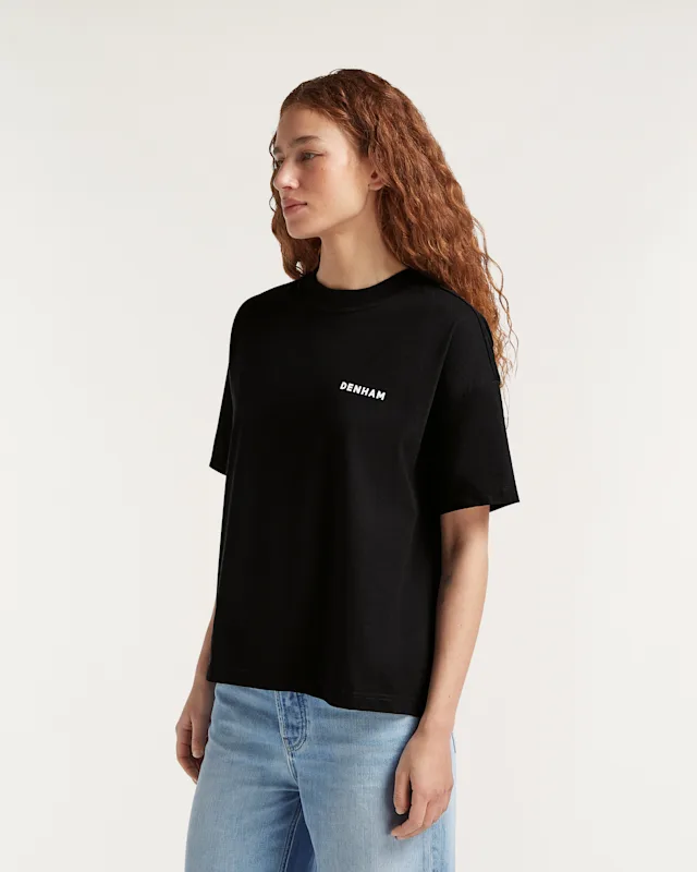 Denham OSAKA AMALFI TEE Heavy Core Jersey - Boxy Fit