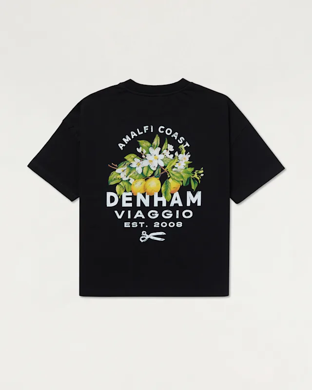 Denham OSAKA AMALFI TEE Heavy Core Jersey - Boxy Fit