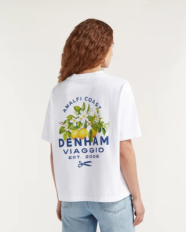 denham OSAKA AMALFI TEE Heavy Core Jersey - Boxy Fit
