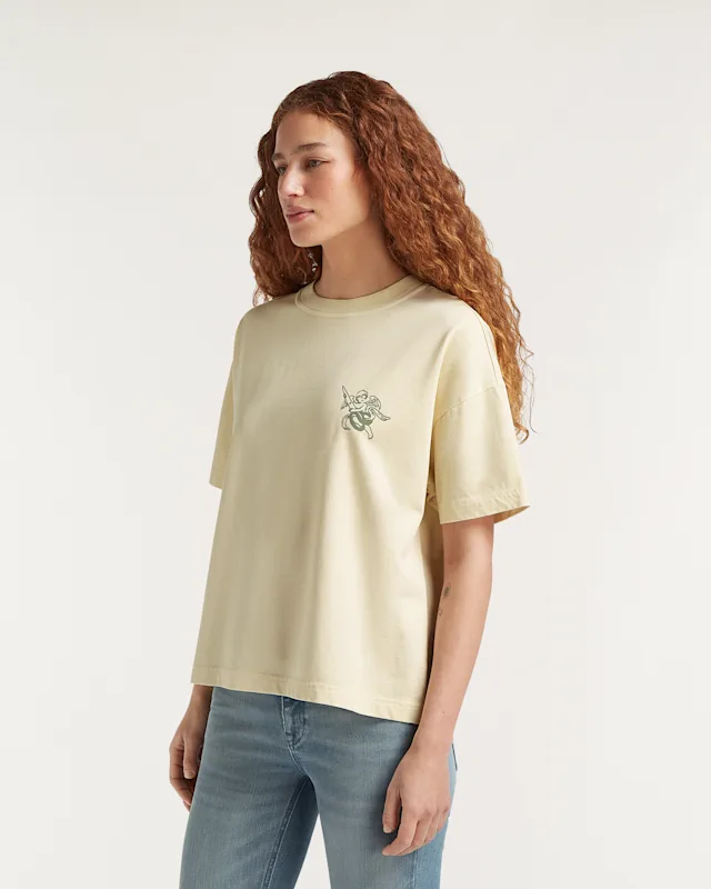 Denham OSAKA CHERUB TEE Heavy Jersey - Boxy Fit
