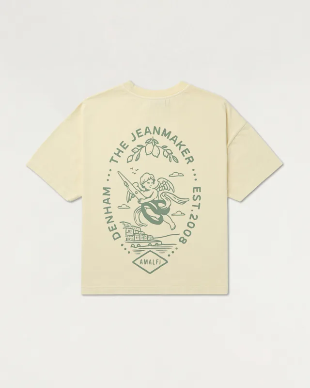 Denham OSAKA CHERUB TEE Heavy Jersey - Boxy Fit