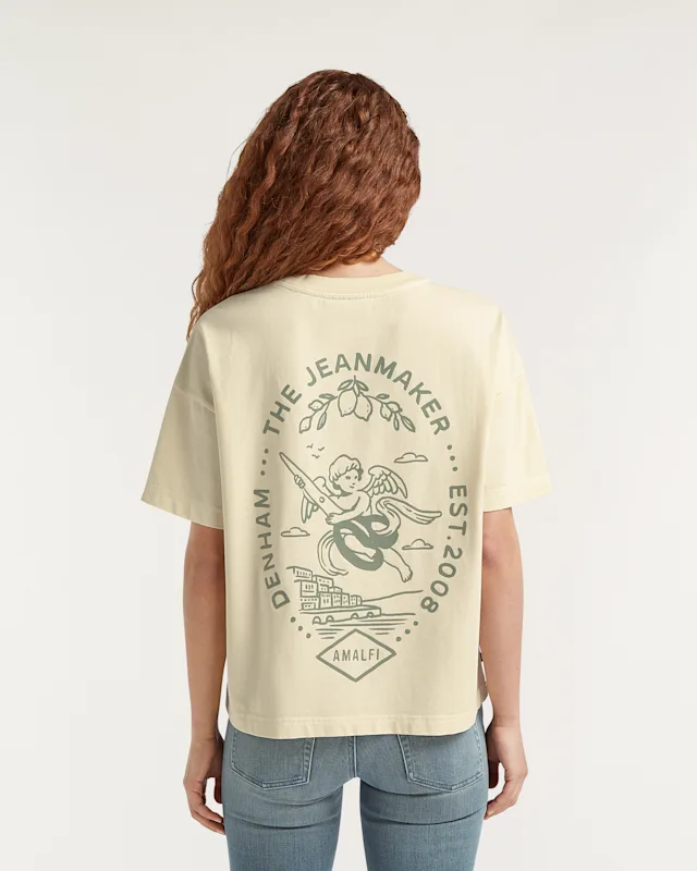 denham OSAKA CHERUB TEE Heavy Jersey - Boxy Fit