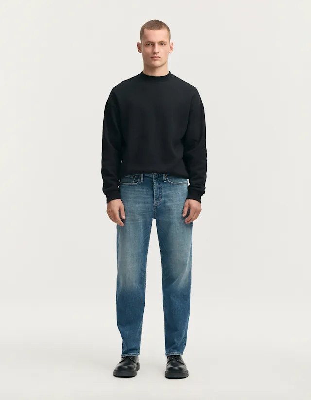 denham RAG Comfort Rinsed Blue Worn - Loose Fit