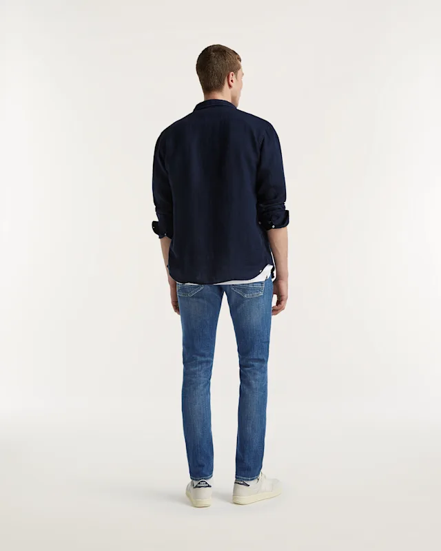 Denham RAZOR Authentic Medium Stonewash - Slim Fit