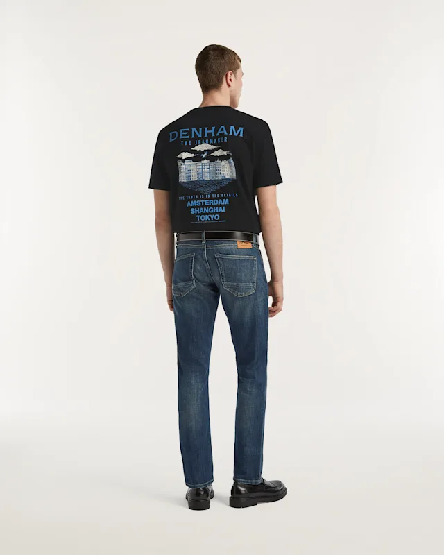 Denham RAZOR Authentic Worn Dark - Slim Fit