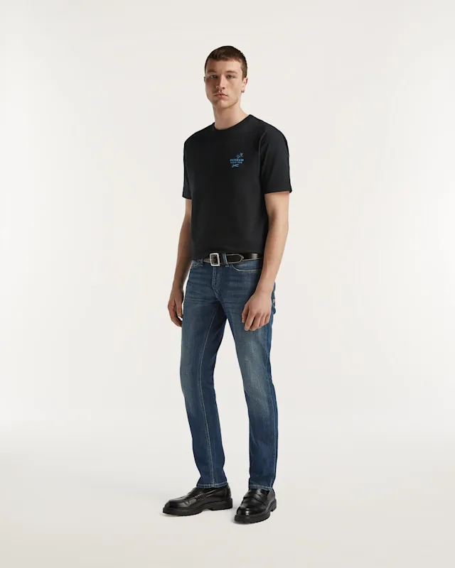 Denham RAZOR Authentic Worn Dark - Slim Fit