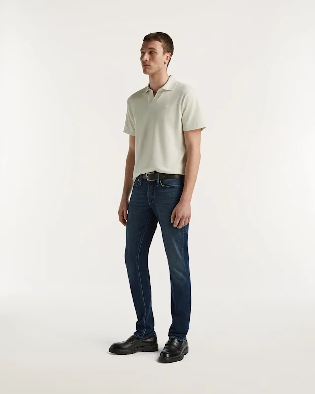 Denham RAZOR Candiani Left-hand Dark Blue - Slim Fit