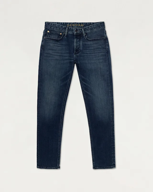 Denham RAZOR Candiani Left-hand Dark Blue - Slim Fit