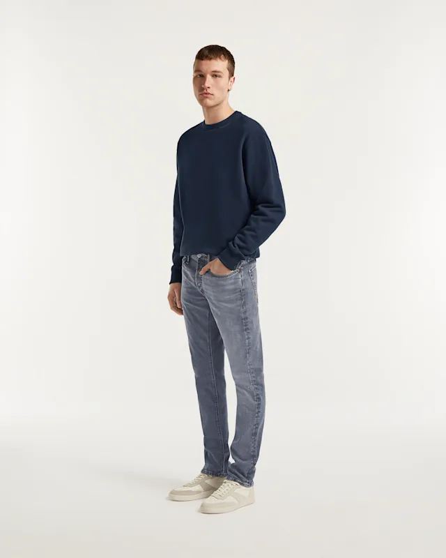 Denham RAZOR Candiani Left-hand Grey Wash - Slim Fit