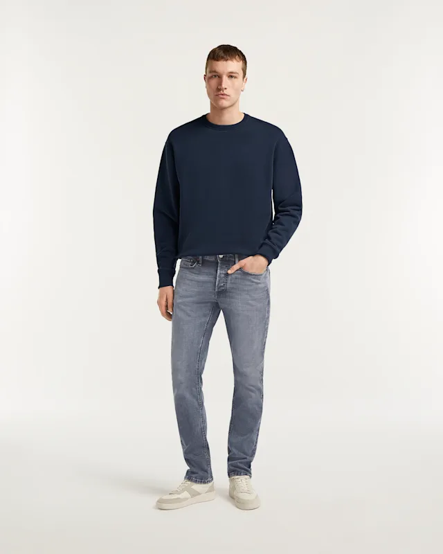 denham RAZOR Candiani Left-hand Grey Wash - Slim Fit