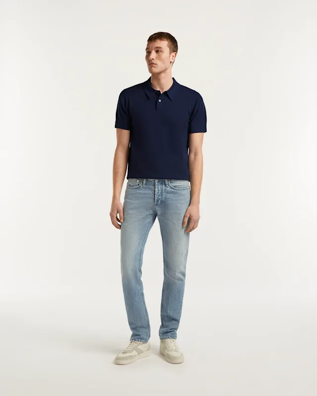 denham RAZOR Candiani Rigid Light Worn - Slim Fit