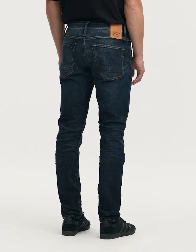 Denham RAZOR Deep Ocean Blue - Slim Fit