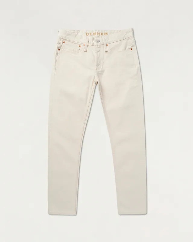 Denham RAZOR Ecru Denim - Slim Fit