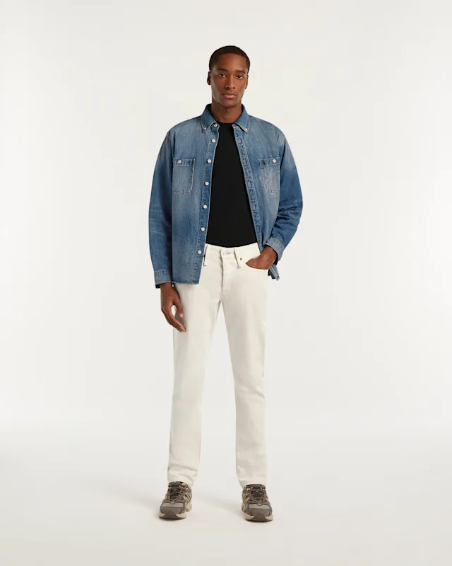 denham RAZOR Ecru Denim - Slim Fit