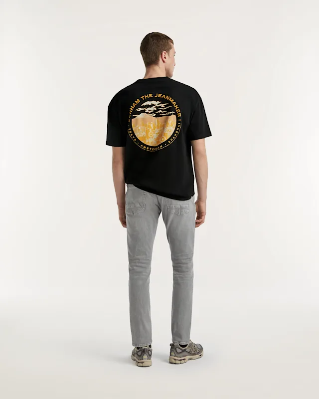 Denham RAZOR Free Move Light Grey - Slim Fit