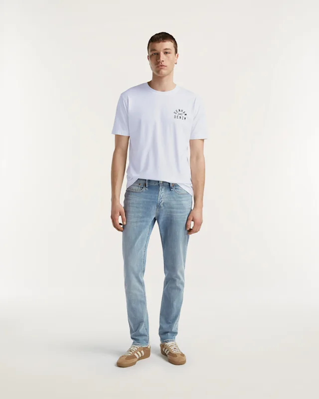 denham RAZOR Free Move Stone Wash - Slim Fit