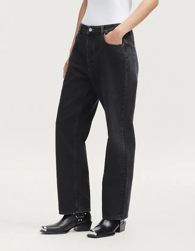 Denham SAKURA Nero Black - Loose Fit