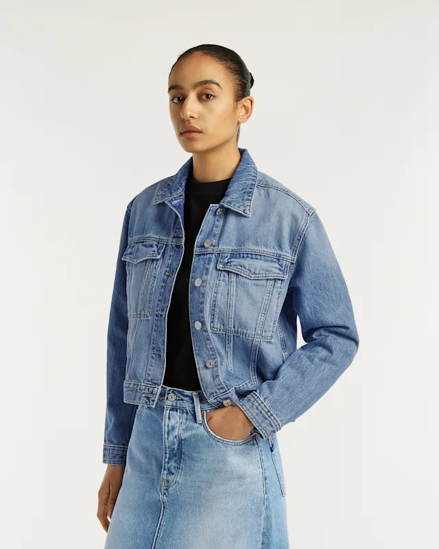 Denham SANA JACKET Medium Soft Regid - Boxy Fit