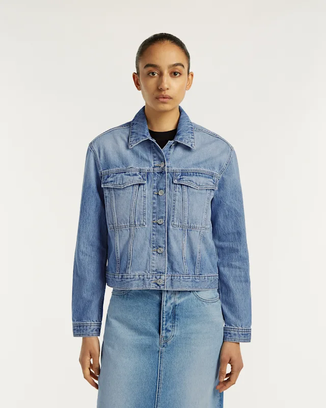 denham SANA JACKET Medium Soft Regid - Boxy Fit