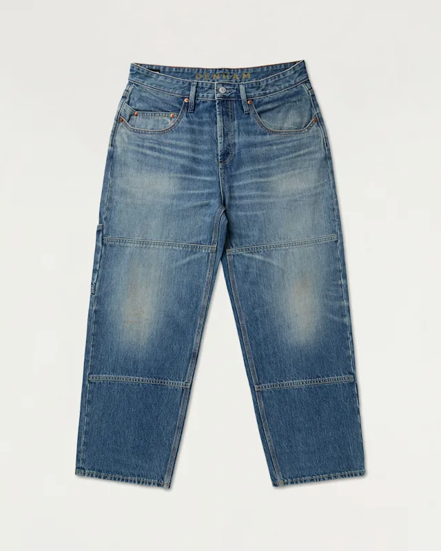 Denham SASUKE WORK Vintage Rigid Denim - Wide Fit